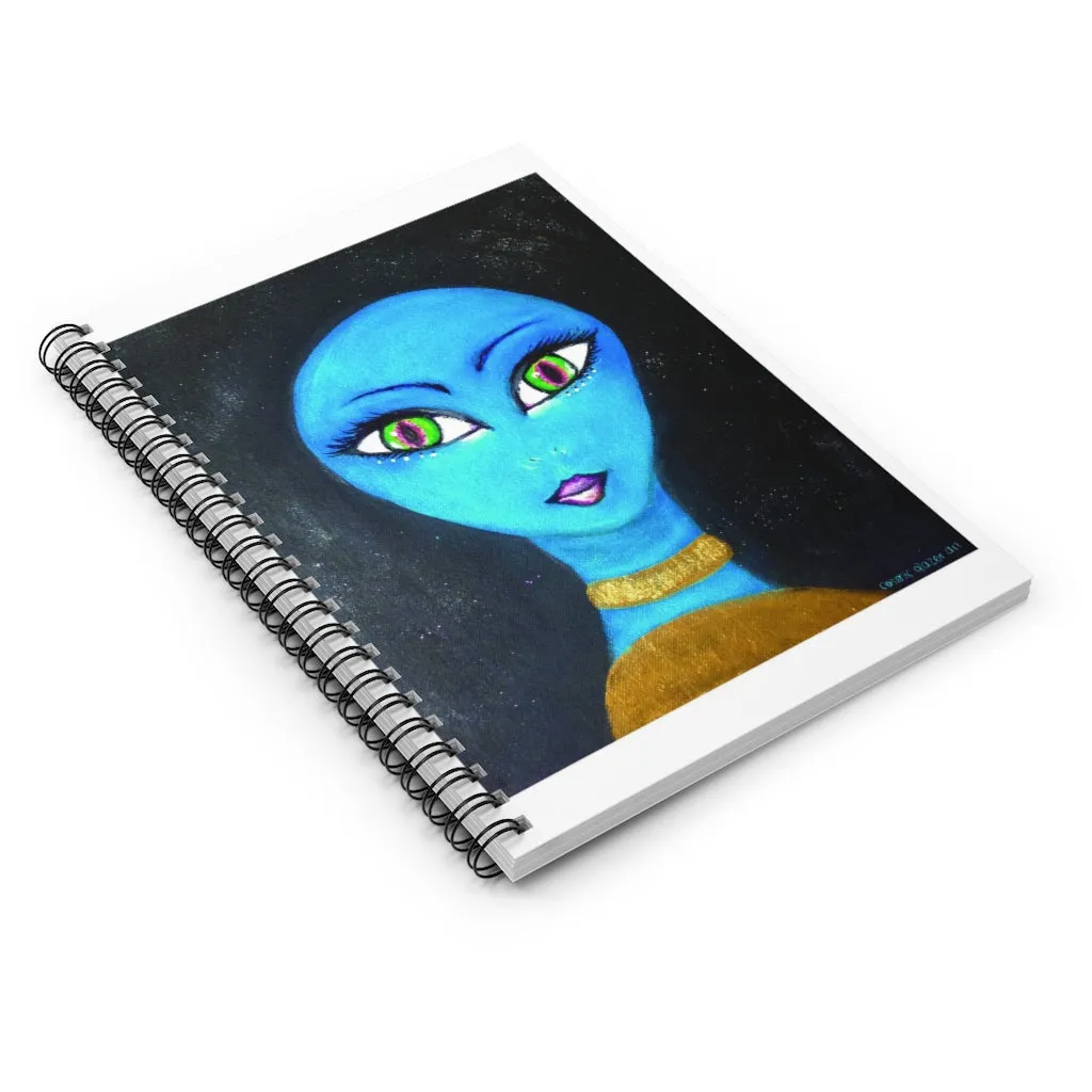 Arcturian Spiral Notebook - Ruled Line