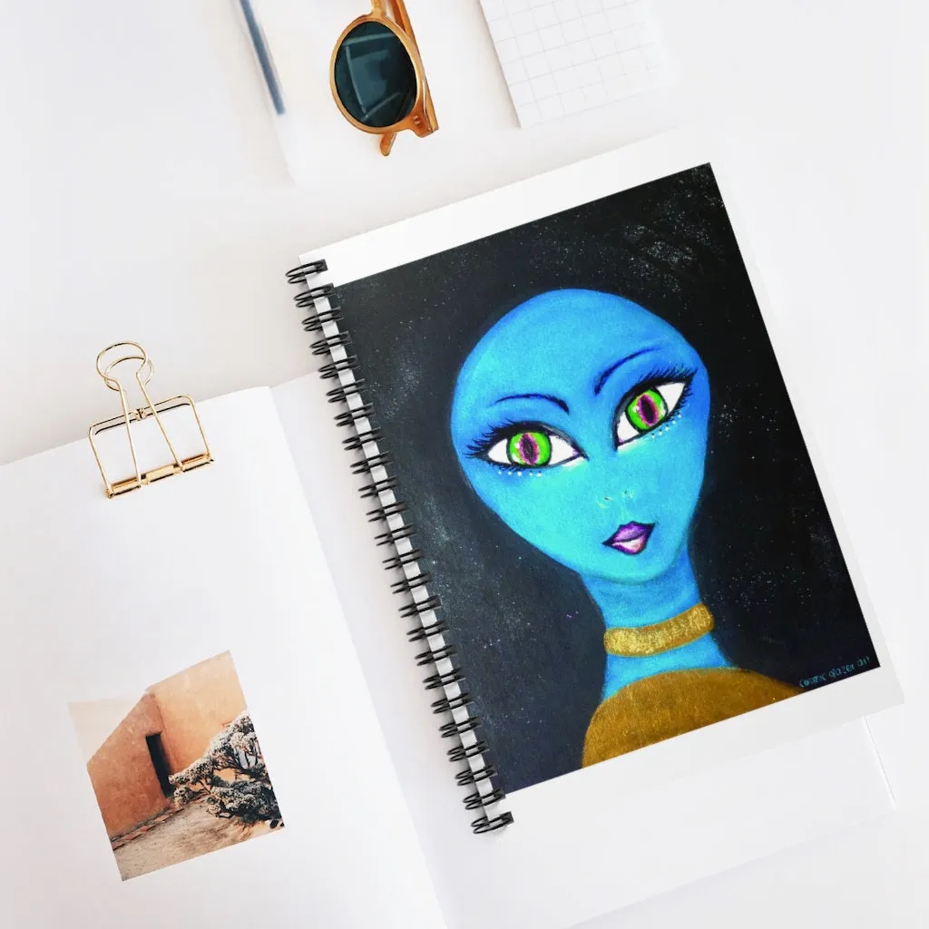 Arcturian Spiral Notebook - Ruled Line