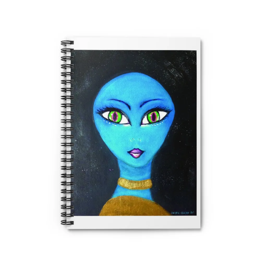 Arcturian Spiral Notebook - Ruled Line