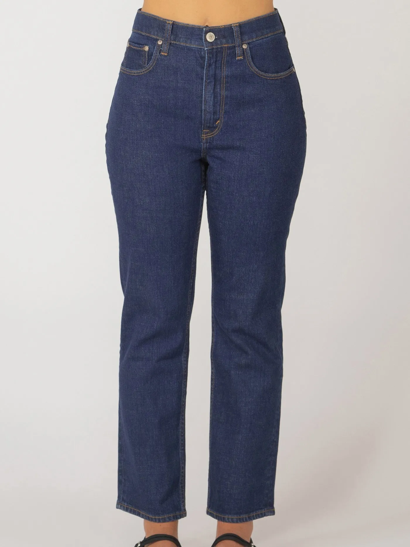BLACK TAPE Straight Leg Ankle Jean