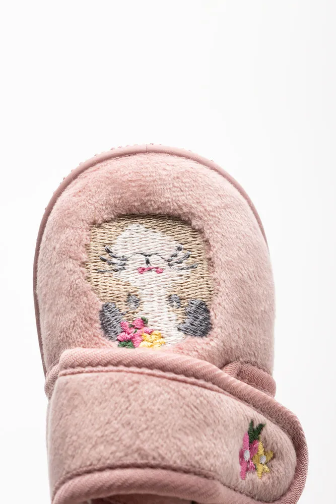Bucket Slippers Pink