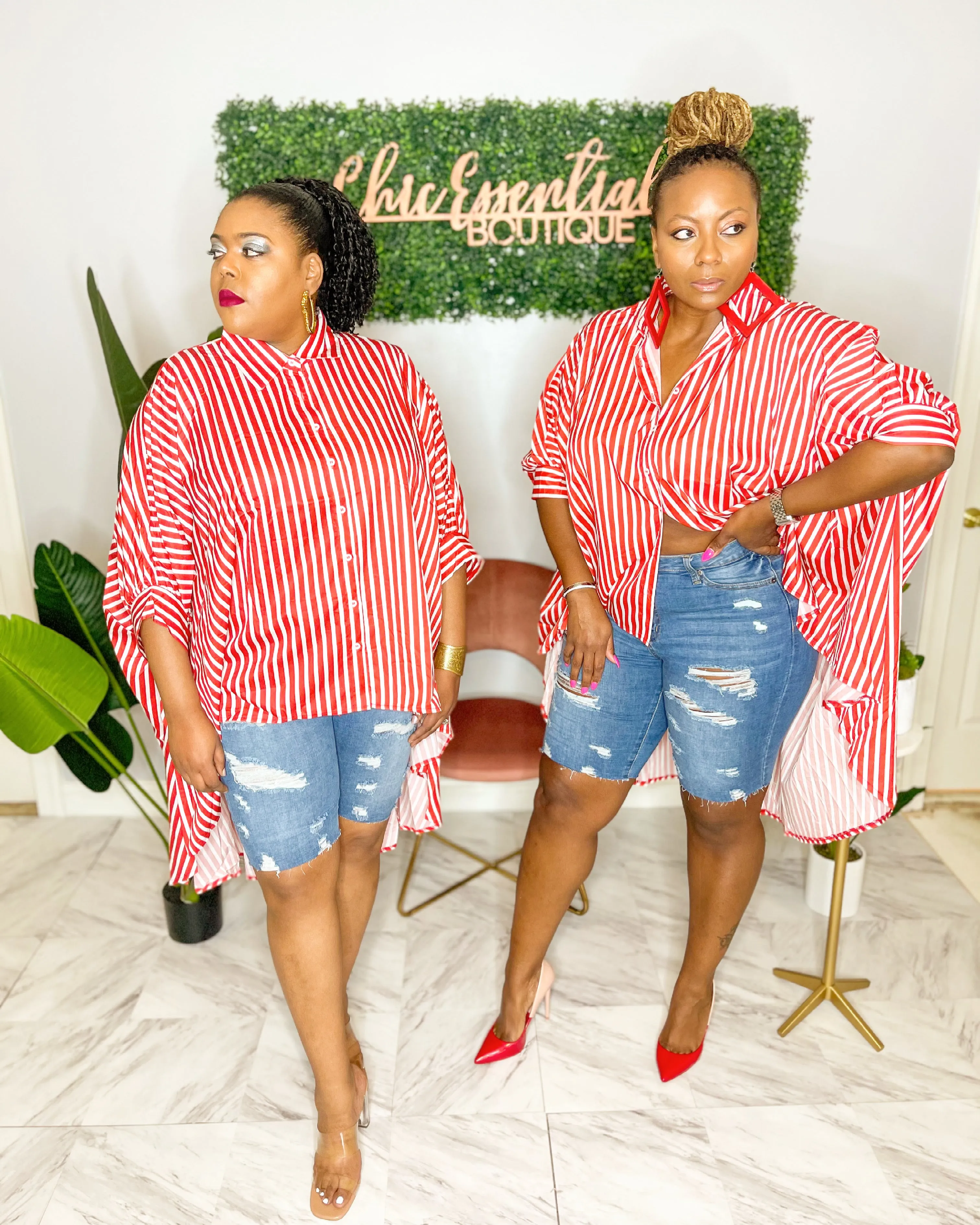 Candy Apple High-Low Top