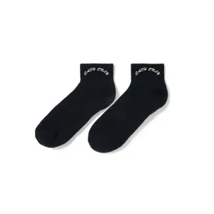 Cash Only - Logo Ankle Socks Black