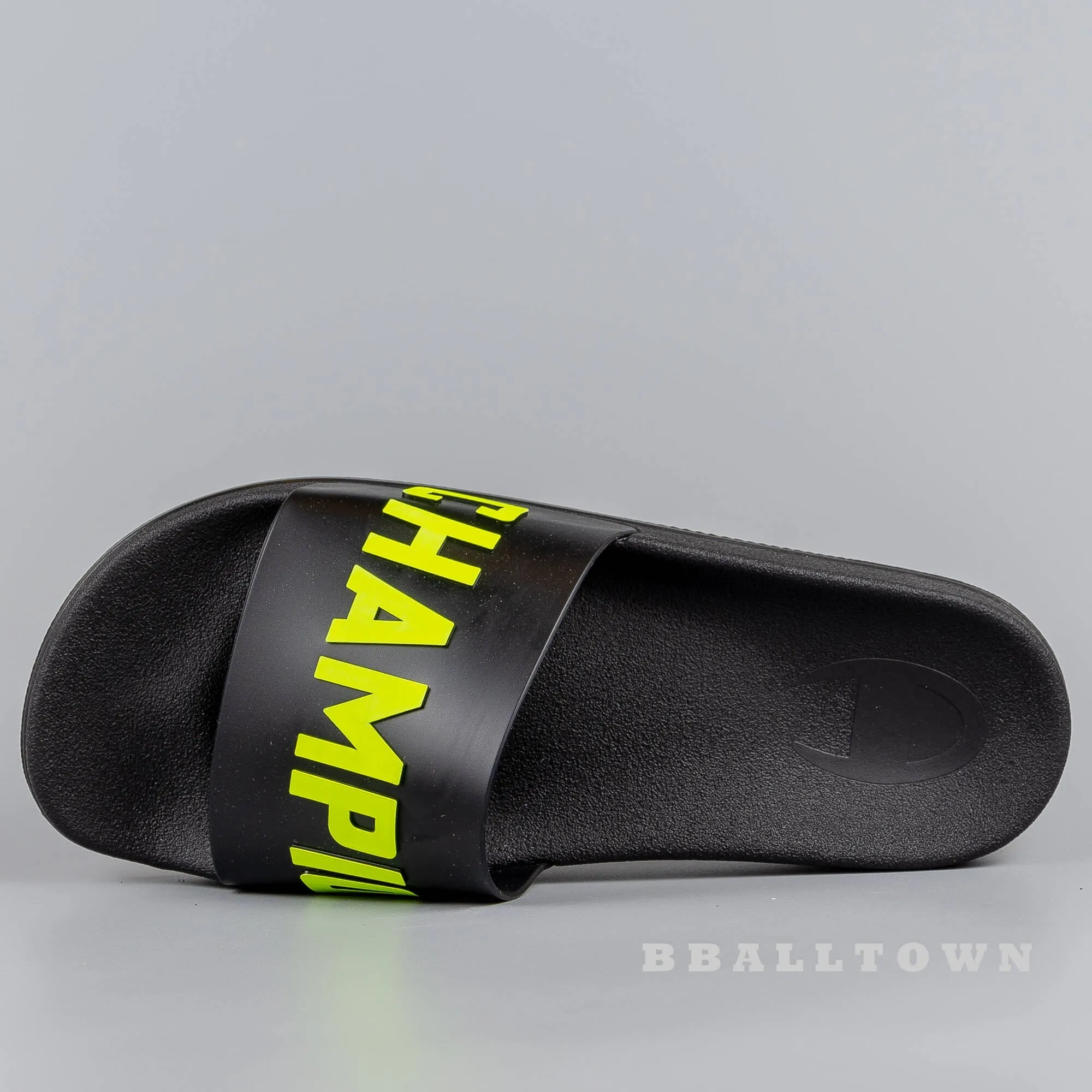 Champion Slippers Black/Yellow