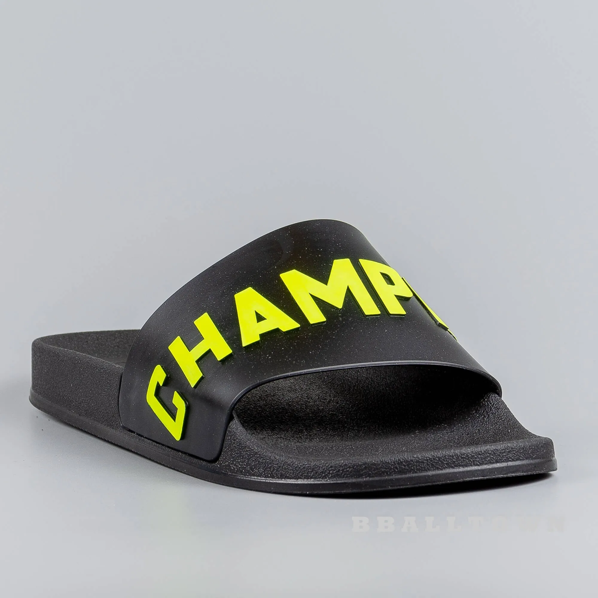 Champion Slippers Black/Yellow