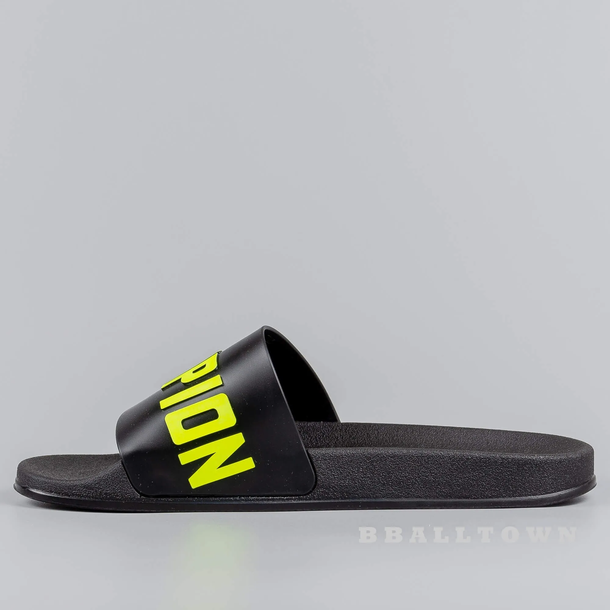 Champion Slippers Black/Yellow