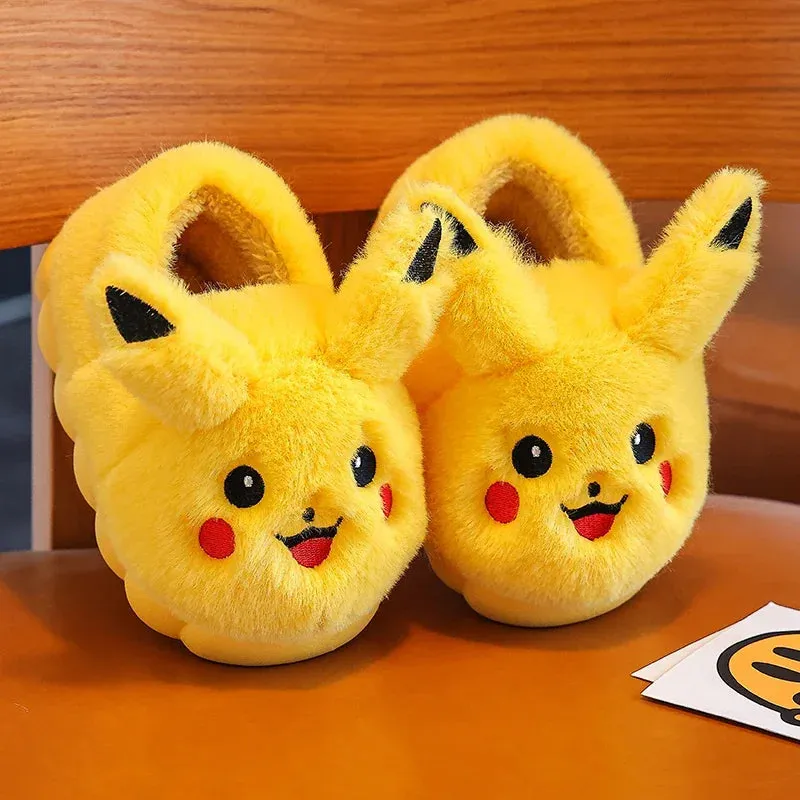 Children's Cartoon Plush Slippers