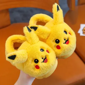 Children's Cartoon Plush Slippers