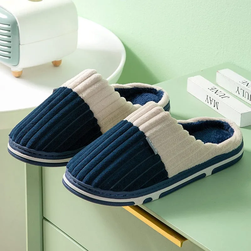 Contrast Color Home Indoor Slippers