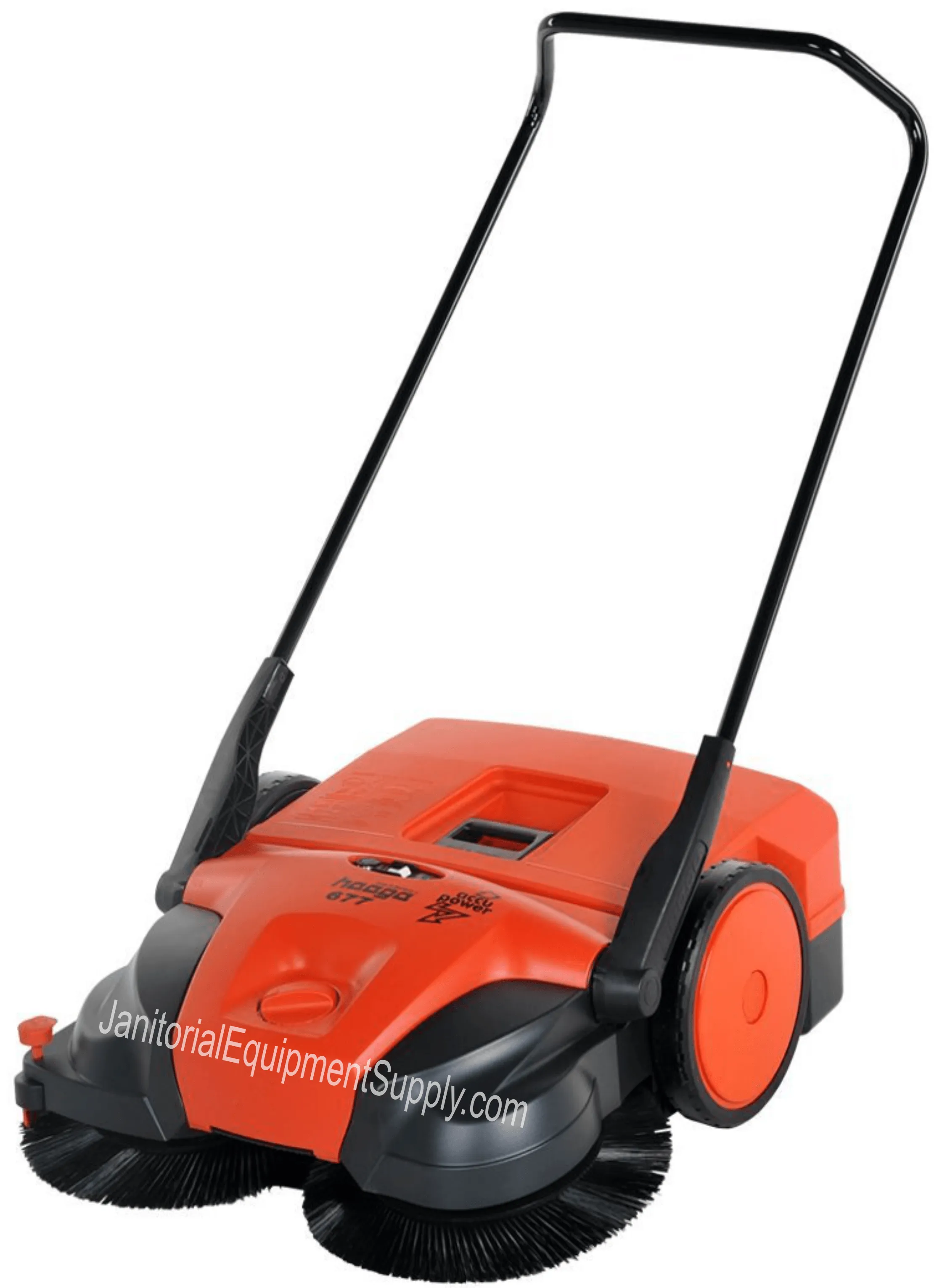 HAAGA® 677 Sweeper Outdoor / Indoor 31" Battery Push Sweeper