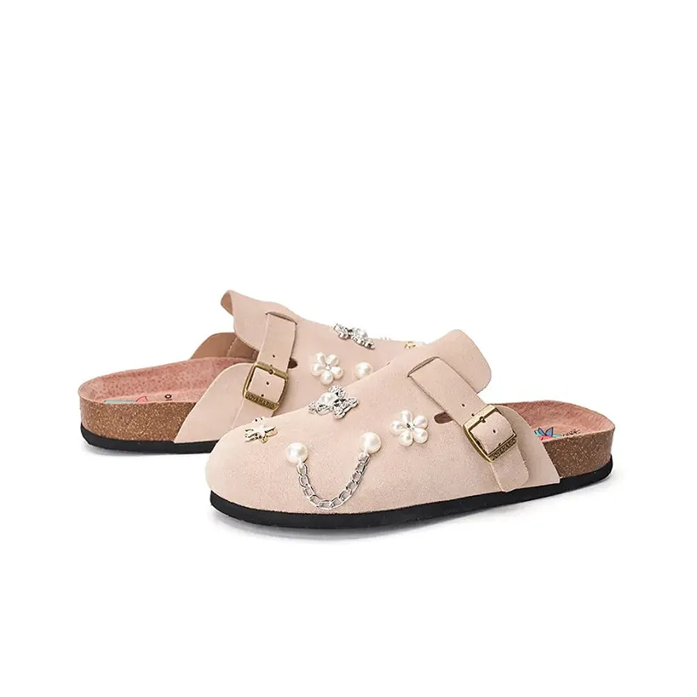 Joy & Mario Women's Wrap toe Slippers