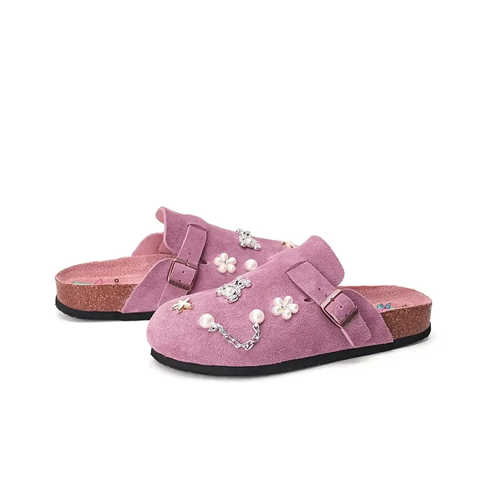 Joy & Mario Women's Wrap toe Slippers