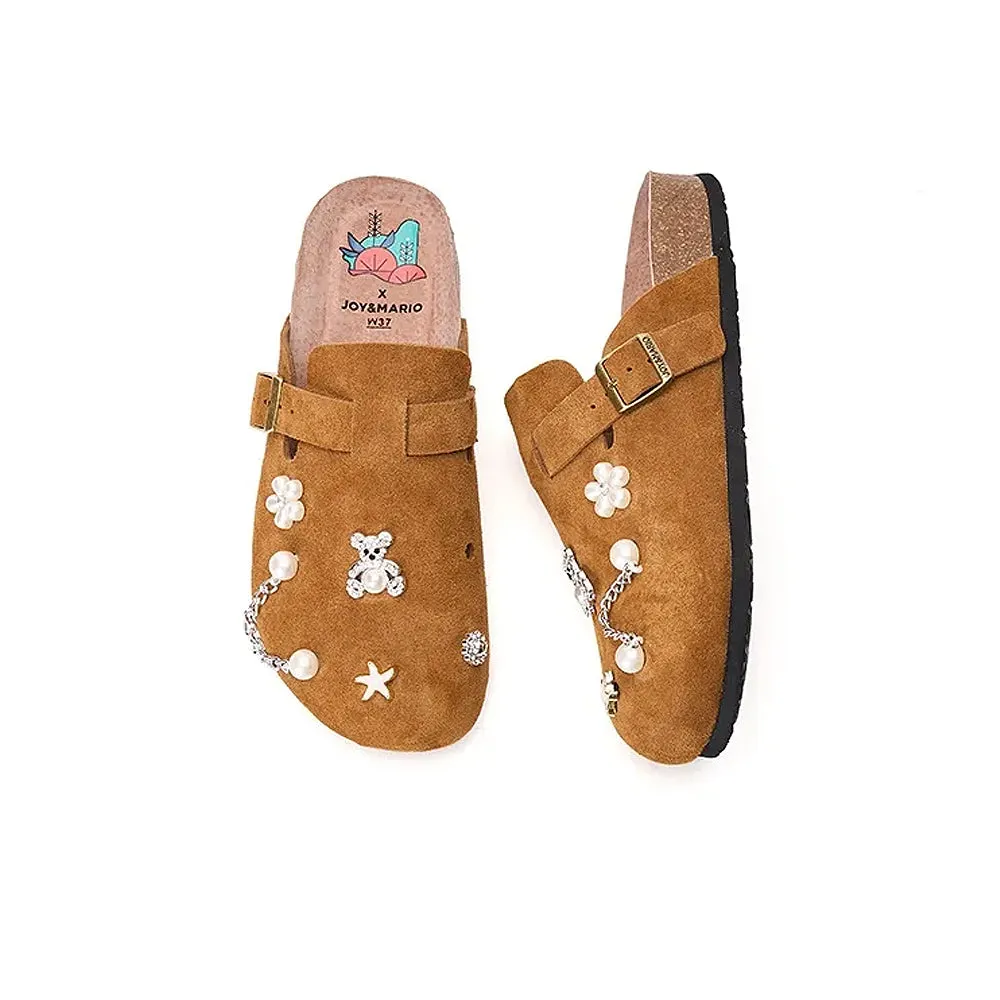 Joy & Mario Women's Wrap toe Slippers