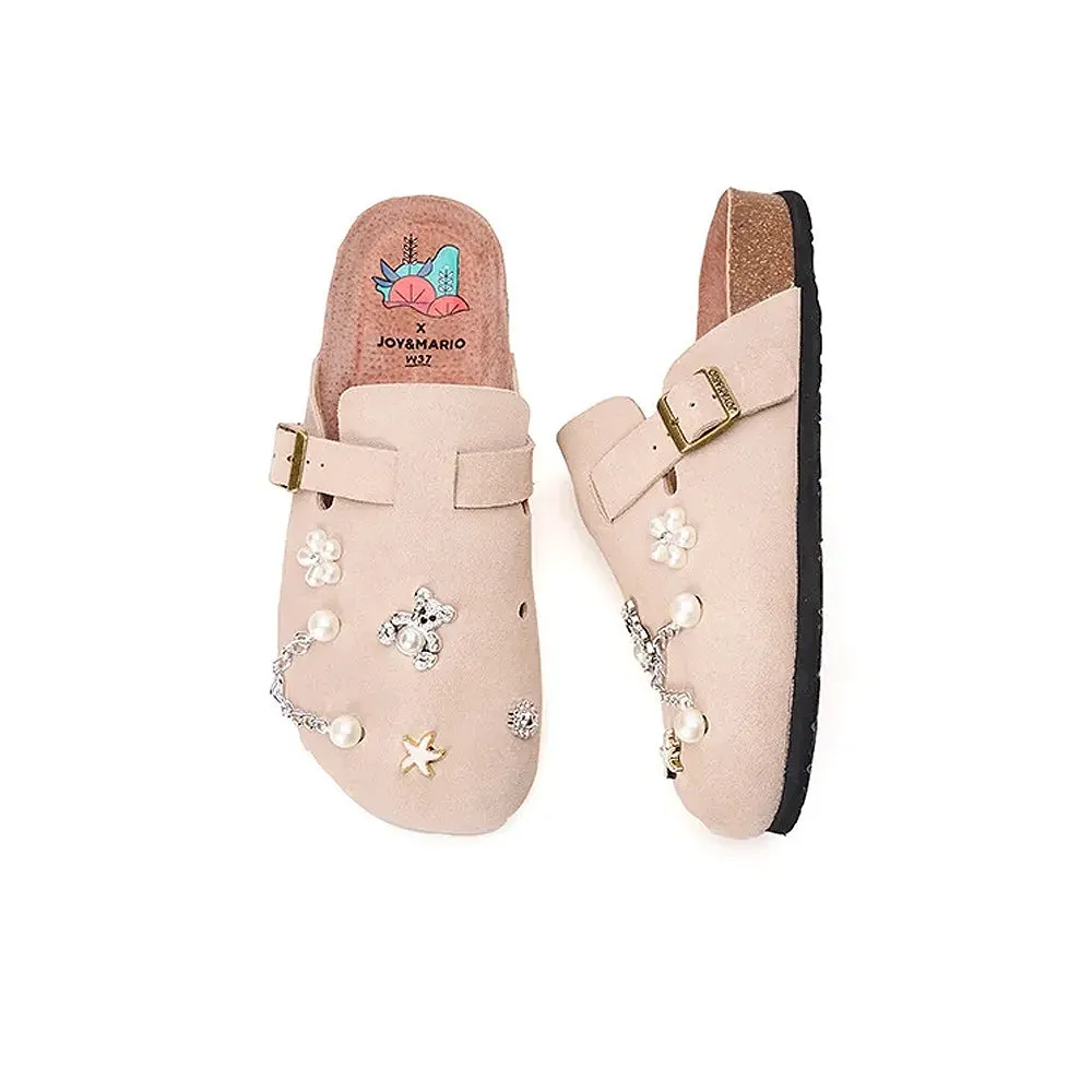 Joy & Mario Women's Wrap toe Slippers
