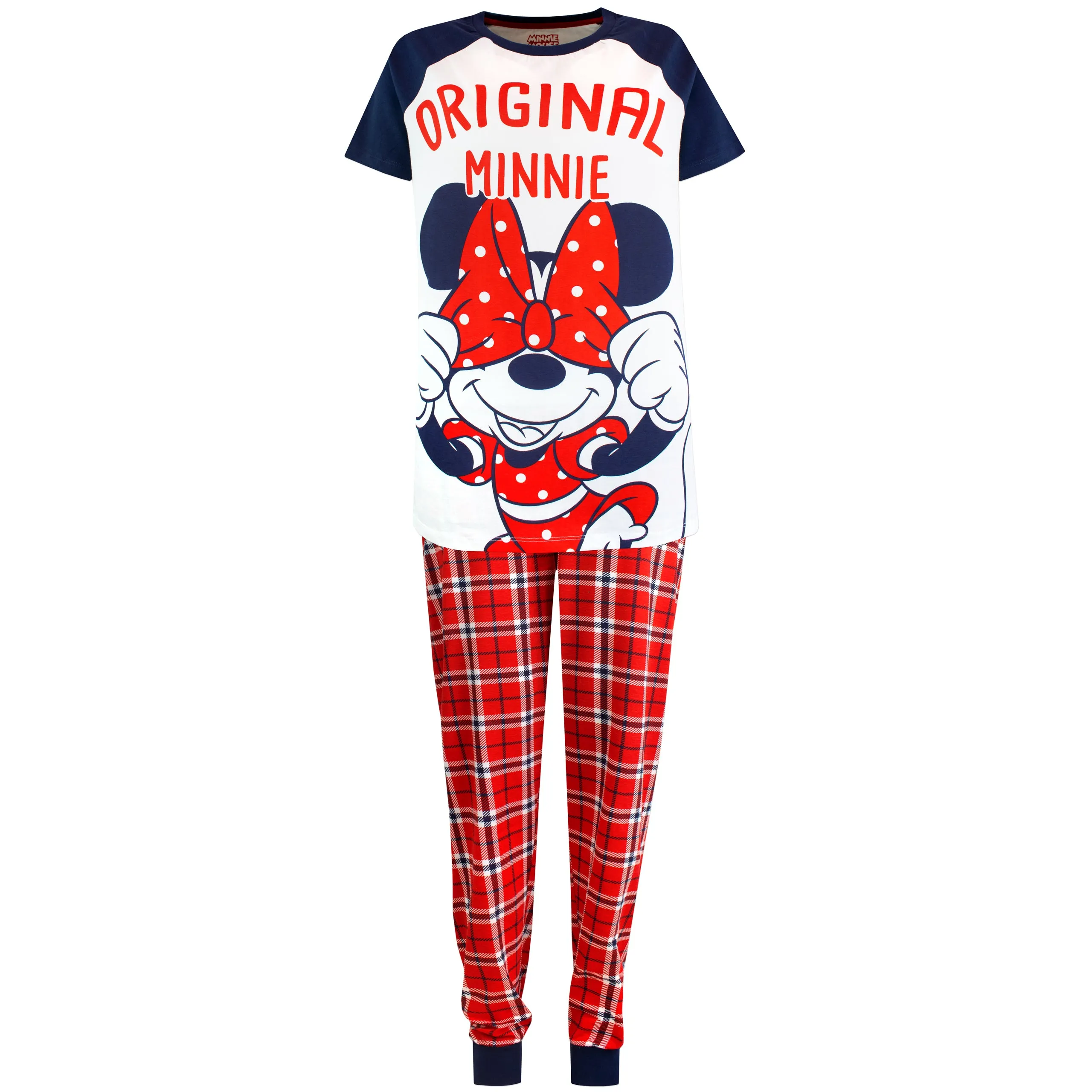 Ladies Minnie Mouse Pajama Set