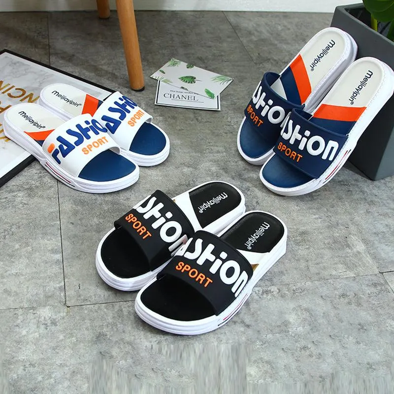 Large Size 36-50 Yards-slippers Men's Soft Bottom Home Wear Trend Indoor Men's Sandals and Slippers