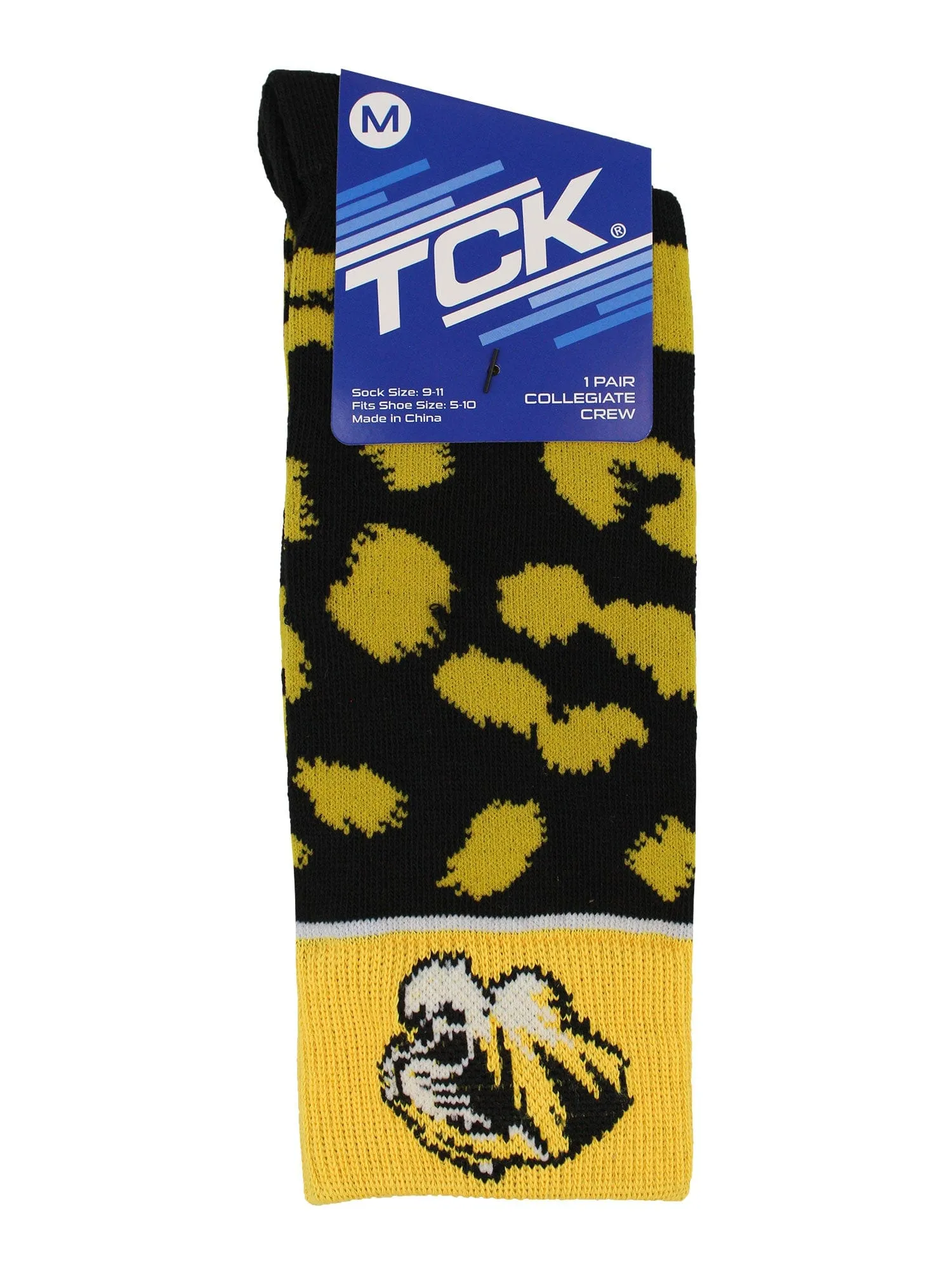 Missouri Tigers Socks Womens Savage Crew Socks