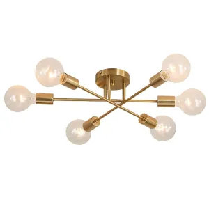 Modern Sputnik Chandelier I Ceiling Lights I SPAFAIR
