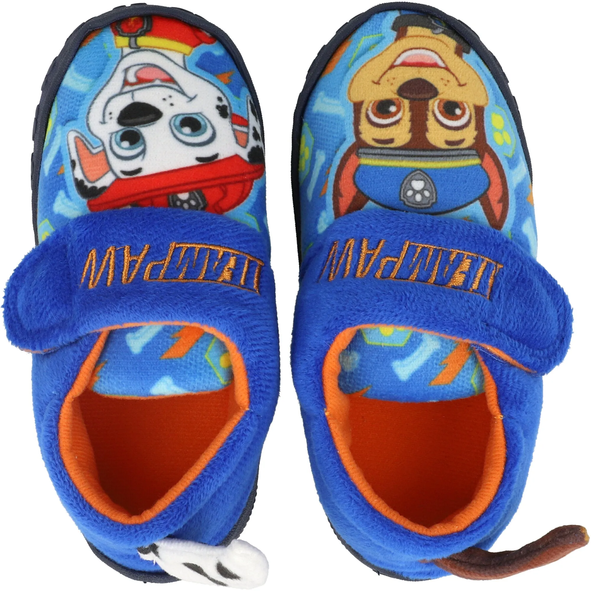 PAW Patrol Blue Kids Slippers with 3D Tail