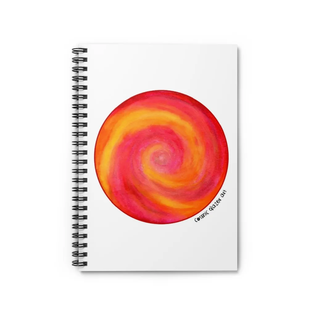 Pele Fire Spiral Notebook - Ruled Line