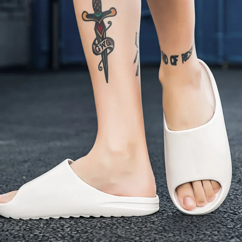 Plain Patterned Indoor Slippers