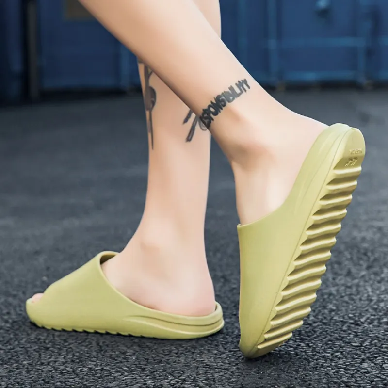 Plain Patterned Indoor Slippers
