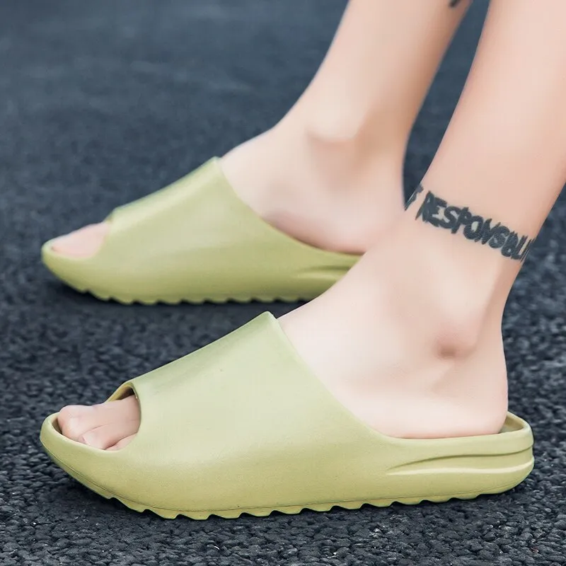 Plain Patterned Indoor Slippers