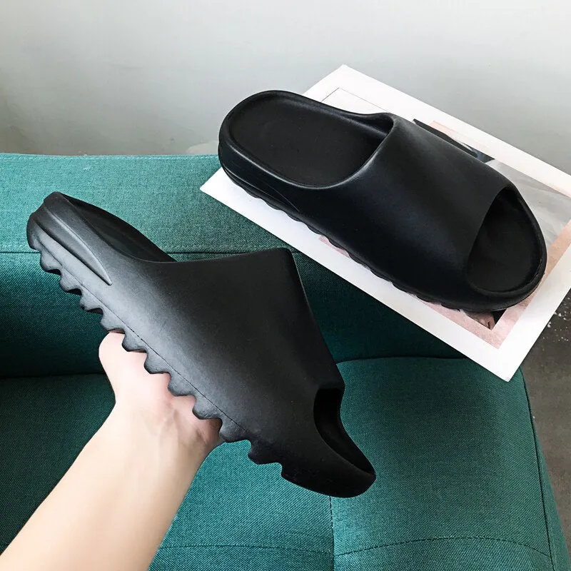Plain Patterned Indoor Slippers
