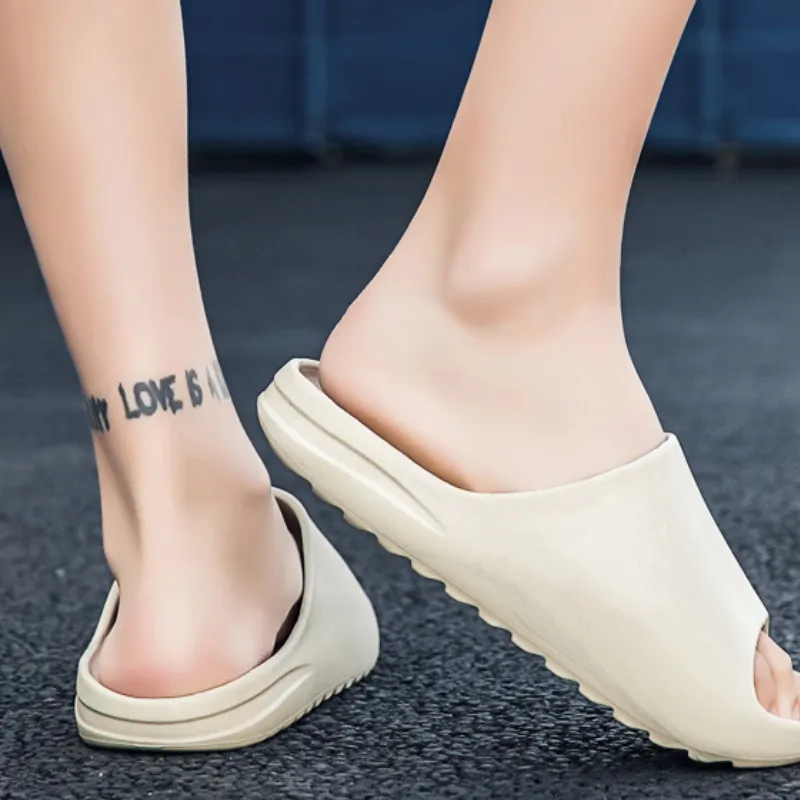 Plain Patterned Indoor Slippers