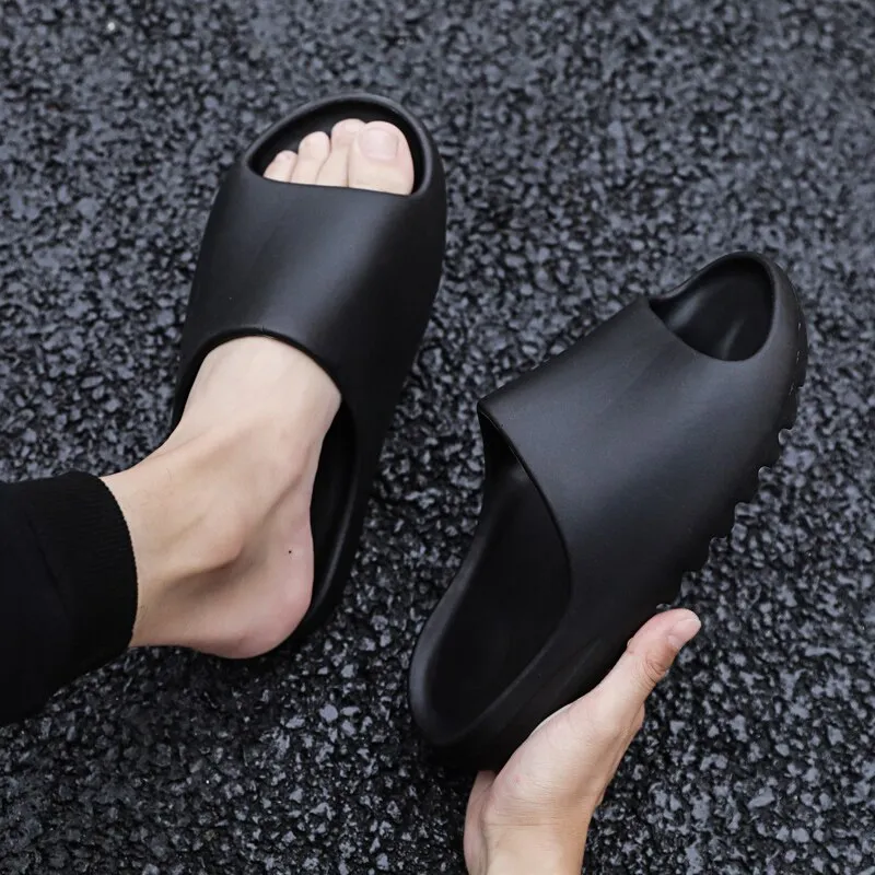Plain Patterned Indoor Slippers