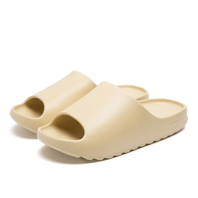 Plain Patterned Indoor Slippers