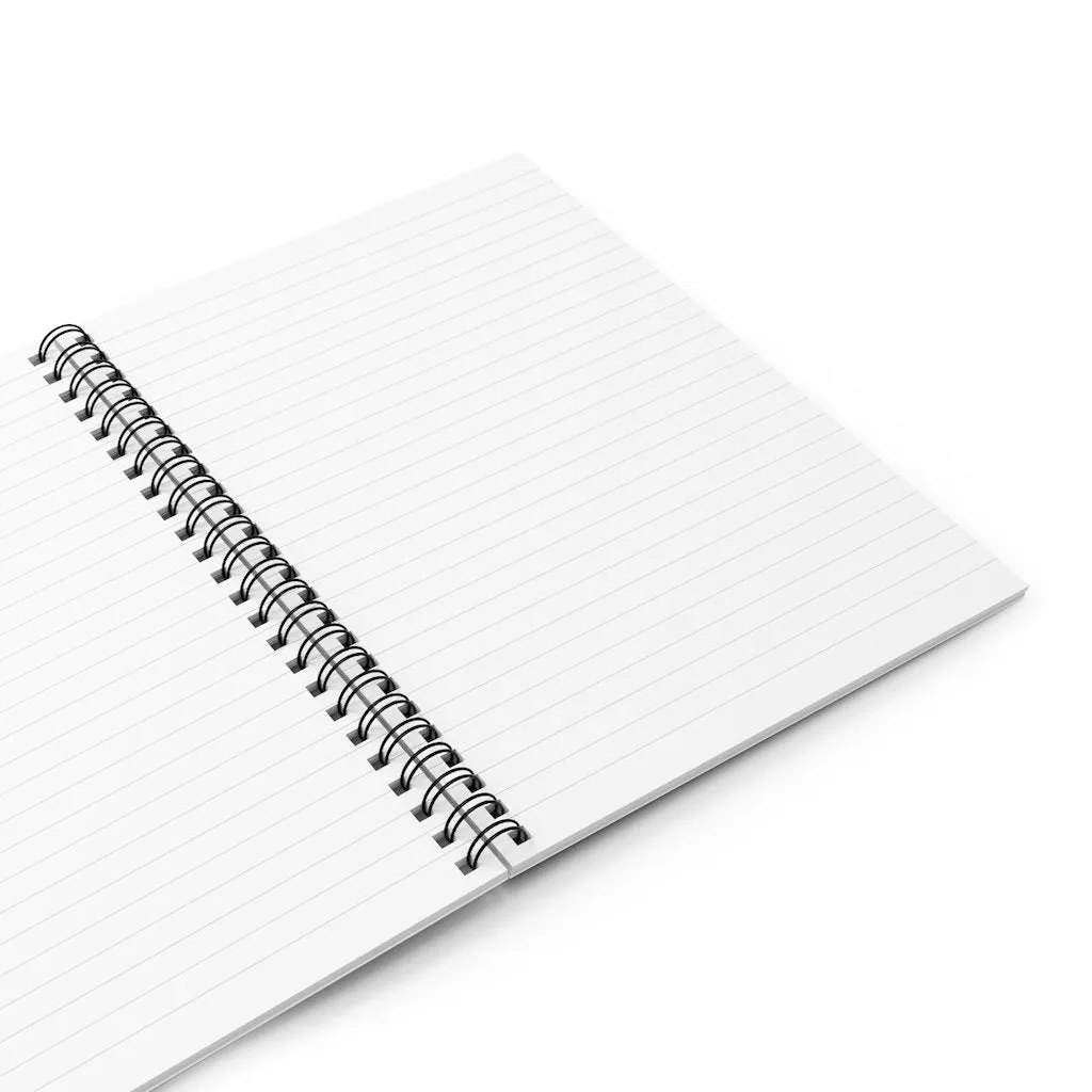 "Unapologetically Dope Black Doctor" Spiral Notebook - Ruled Line
