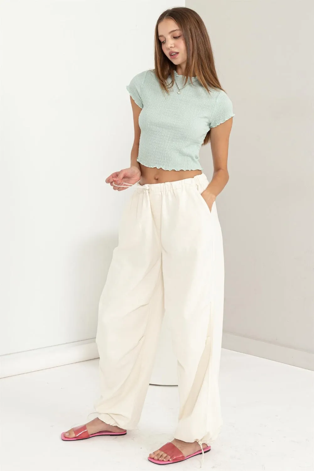 Ripple Crop Top