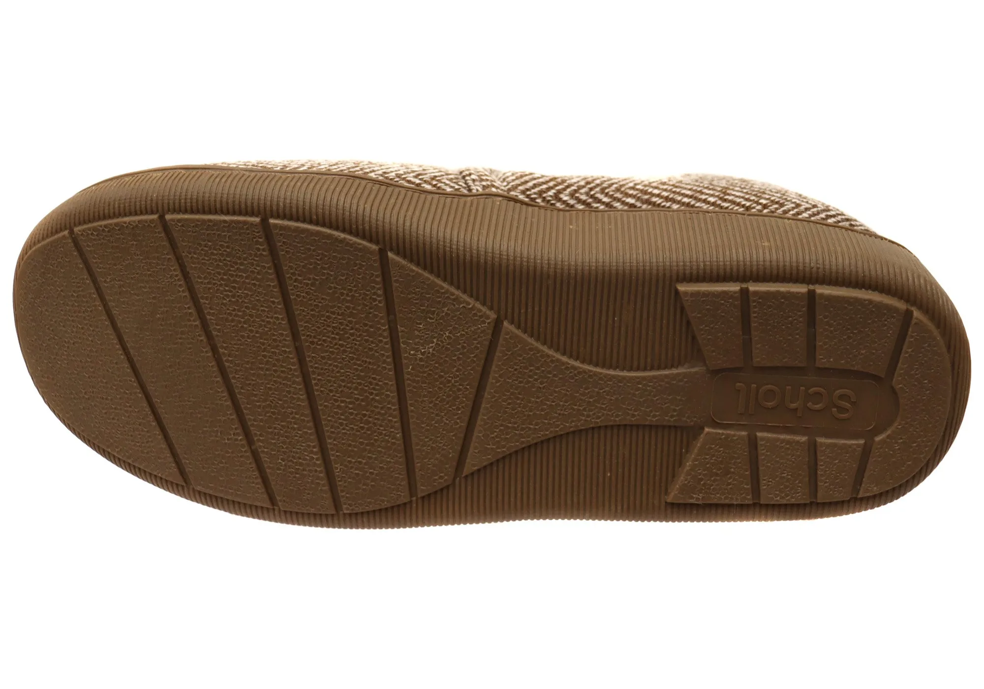 Scholl Orthaheel Gary Mens Comfortable Supportive Indoor Slippers