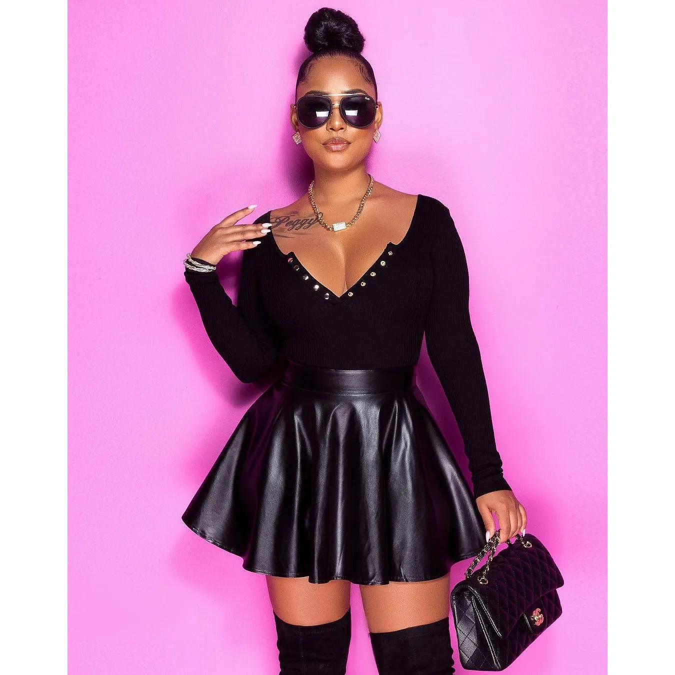 School Girl Pleated Skirt