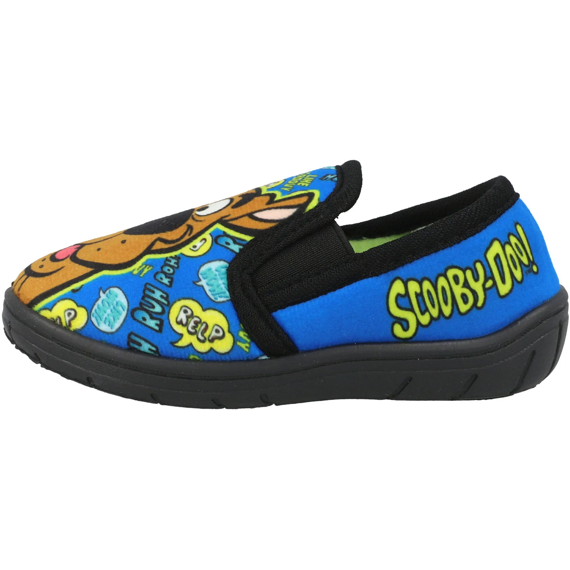 Scooby-Doo Blue Kids Slippers with Scooby Graphic