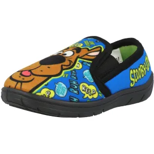 Scooby-Doo Blue Kids Slippers with Scooby Graphic