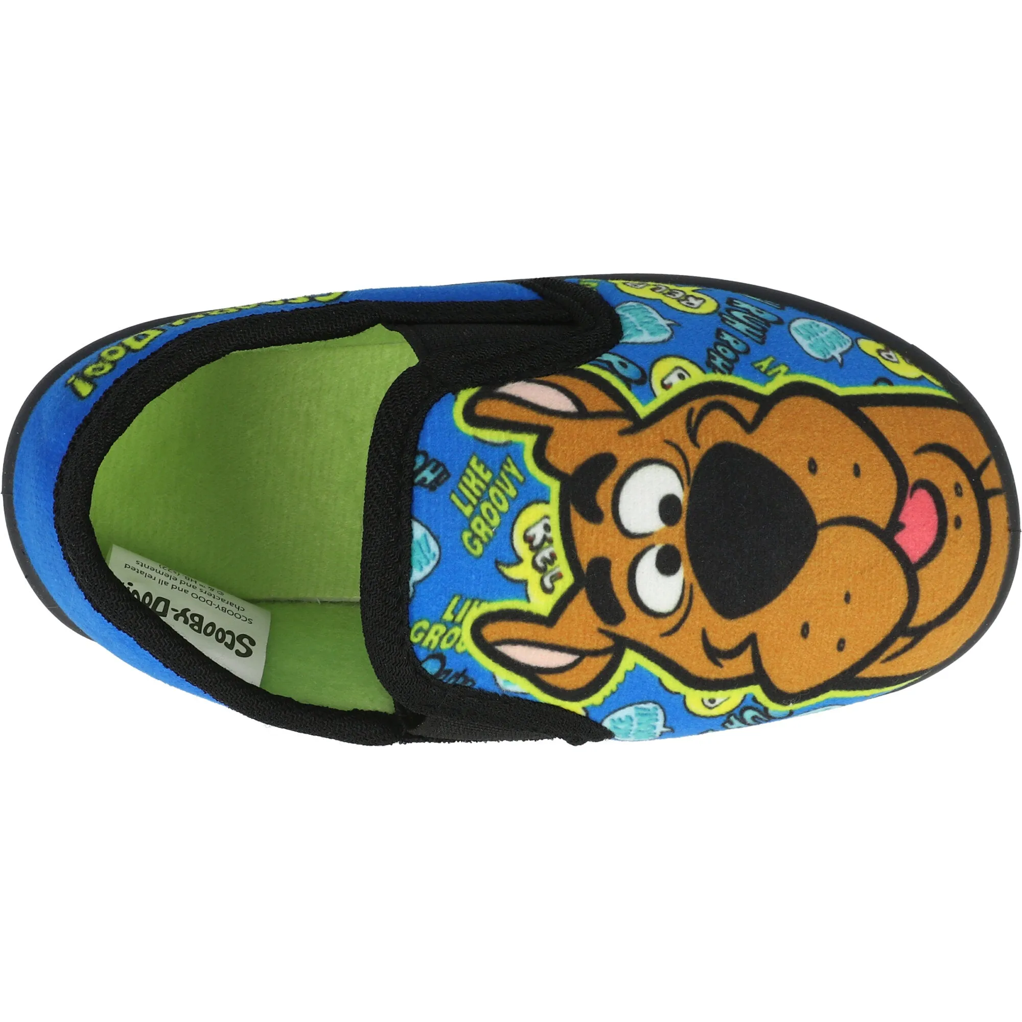 Scooby-Doo Blue Kids Slippers with Scooby Graphic