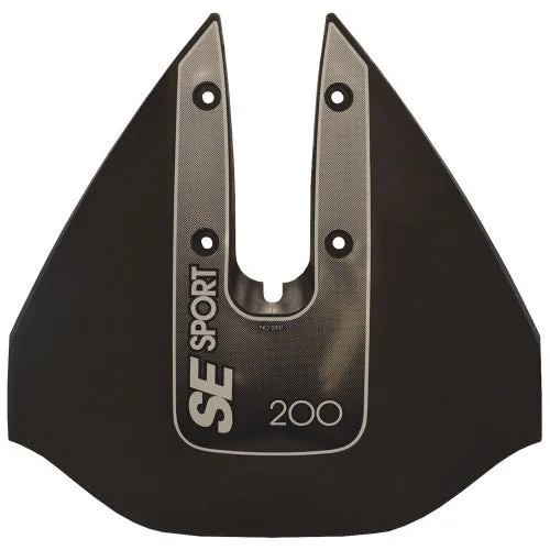 SE Sport 200 High Performance Turbo Curved Outboard Hydrofoil - Black