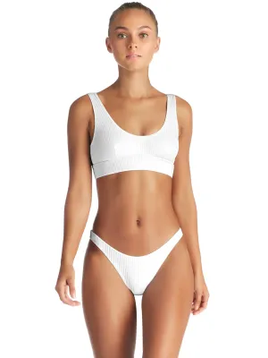 Sienna Tank White EcoRib