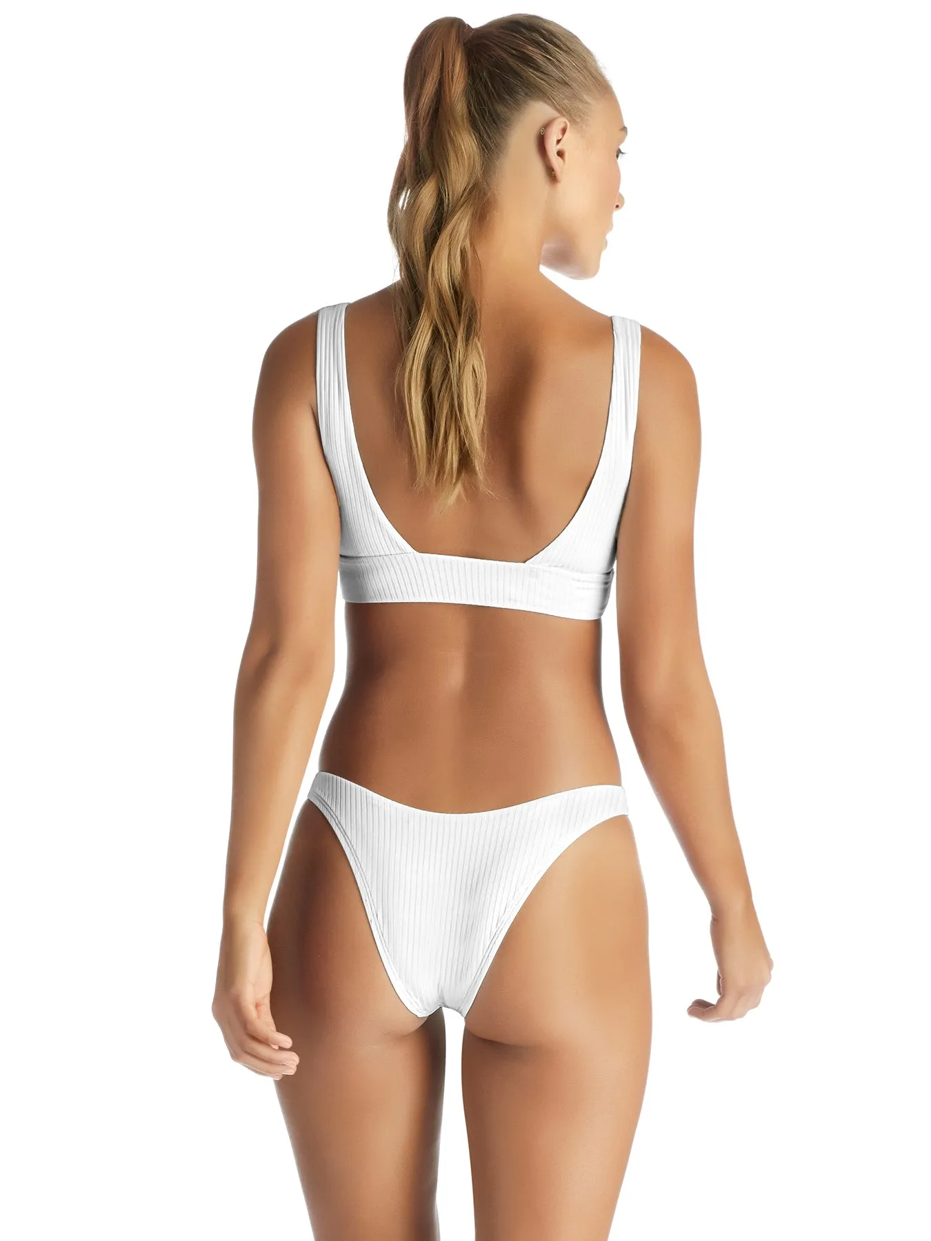 Sienna Tank White EcoRib