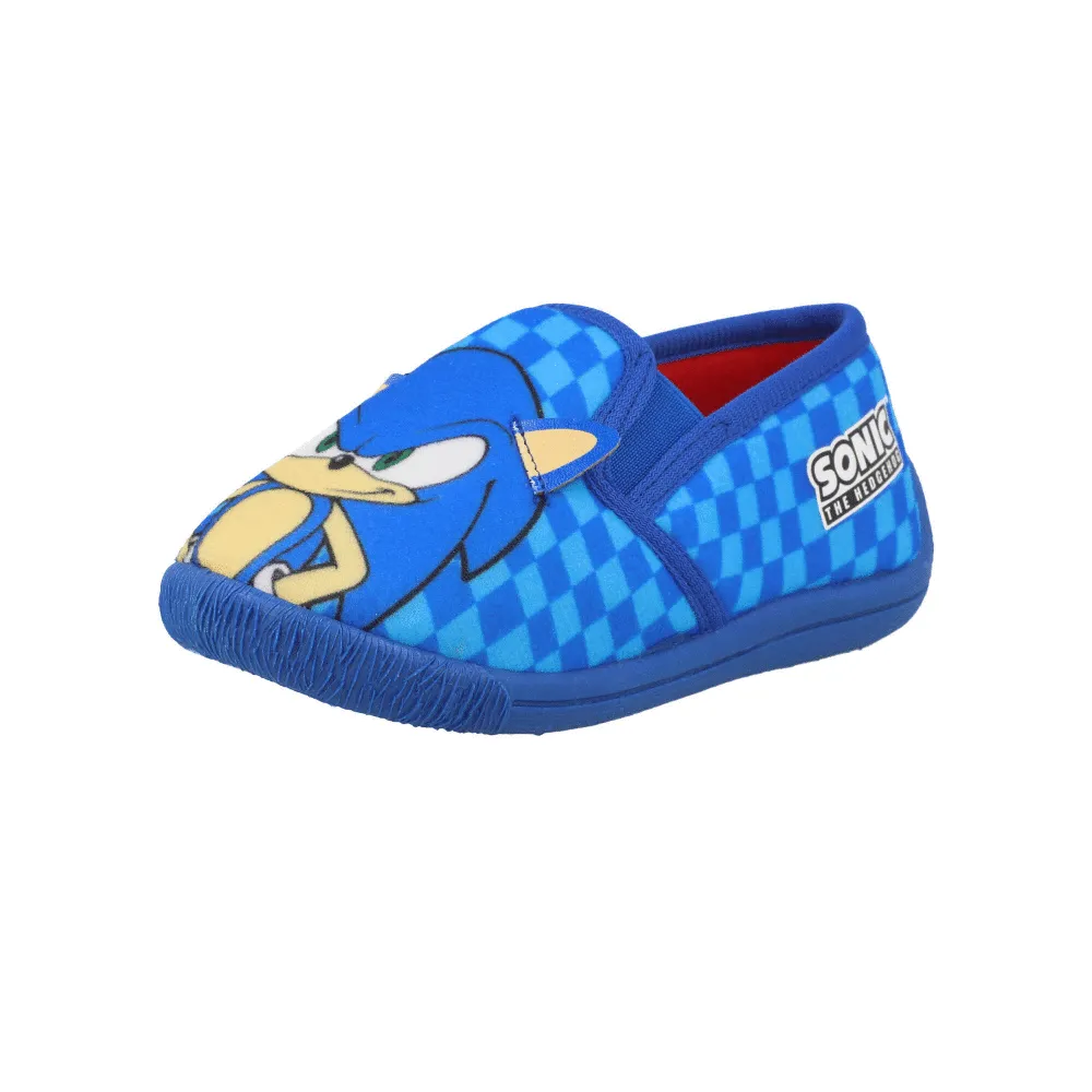 Sonic The Hedgehog Blue Kids' Slippers