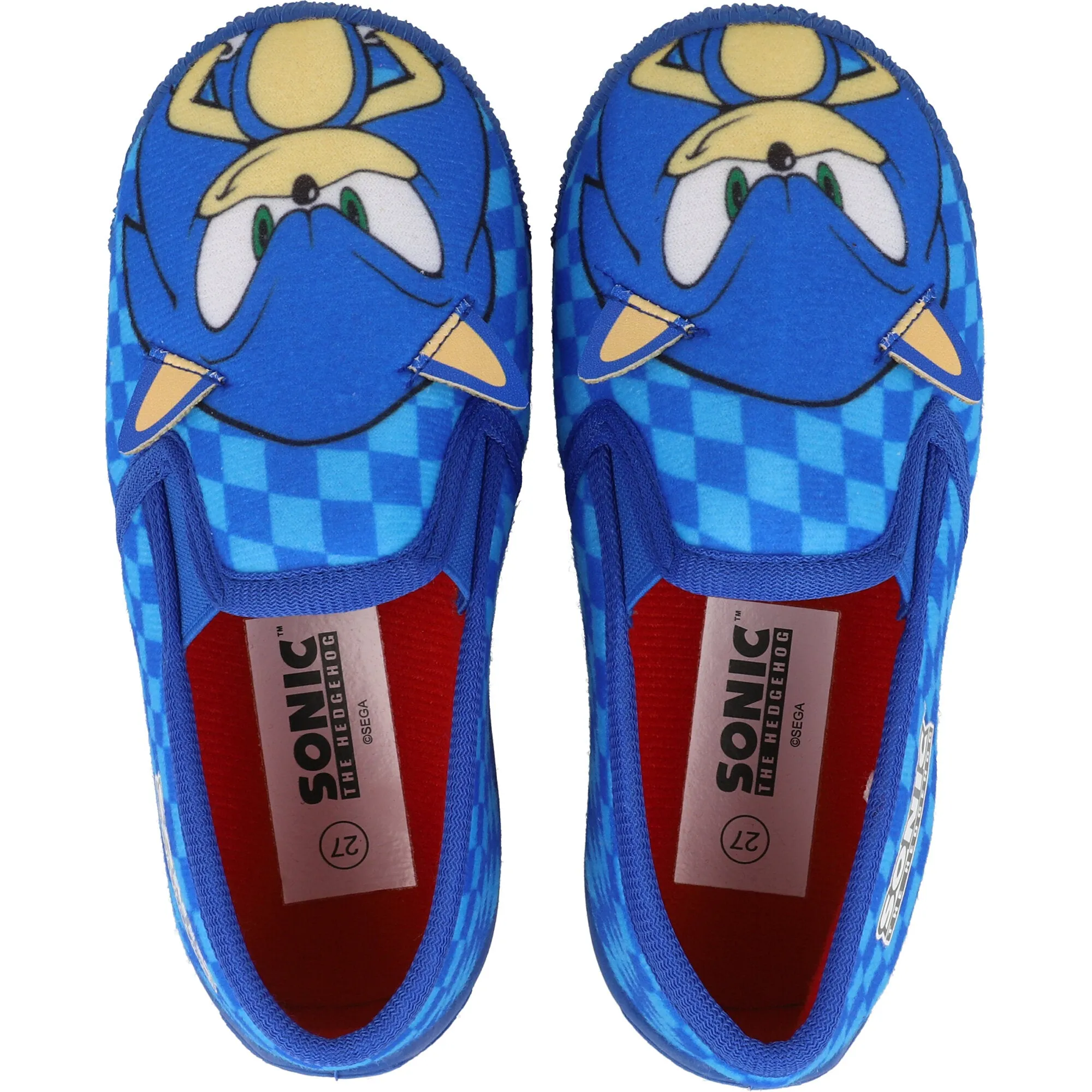Sonic The Hedgehog Blue Kids' Slippers