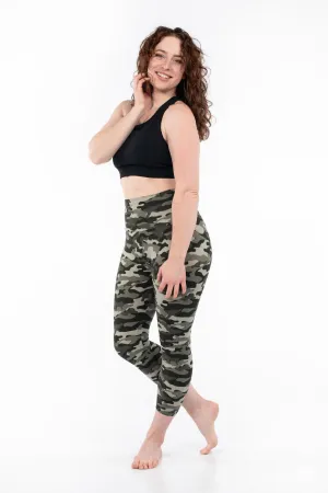 Stealth Mode High-Waisted Crops
