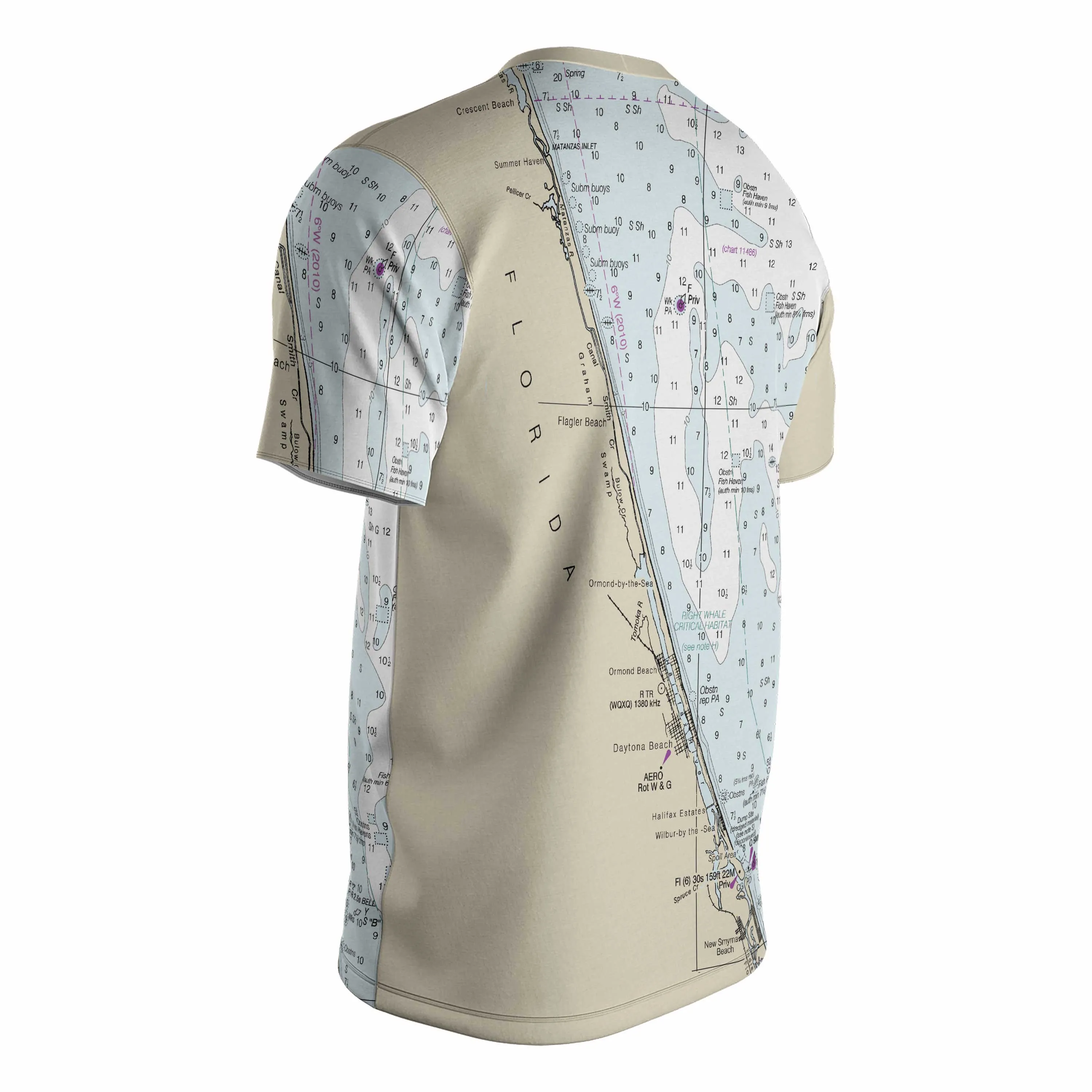 The Flagler Beach Short Sleeve Performance Tee