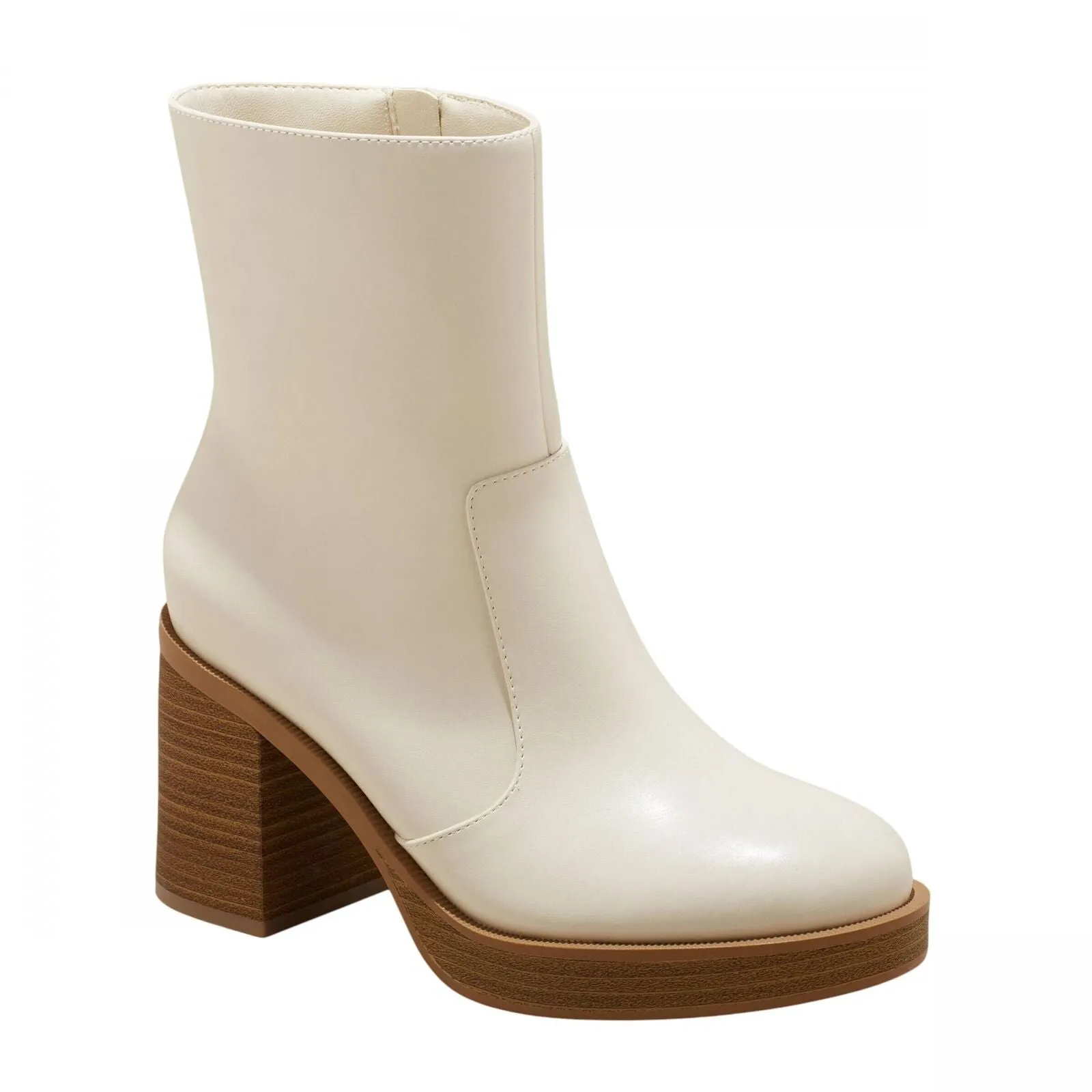 Universal Thread Jenna Platform Boots with Memory Foam Insole Off White 7M