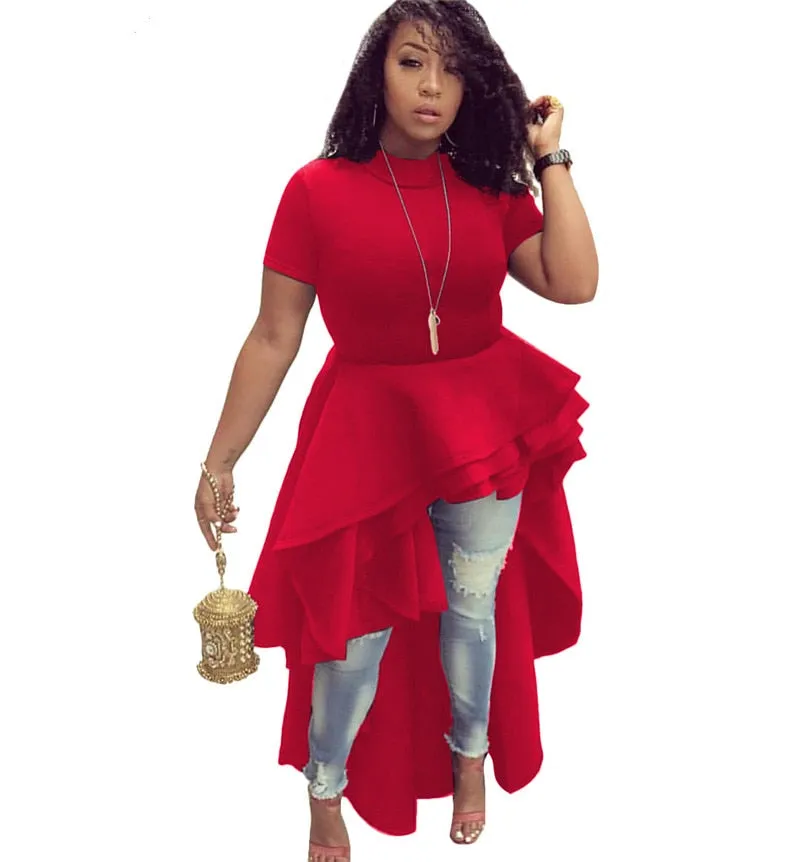 Vivian Vintage Asymmetrical Classic Elegant Dress