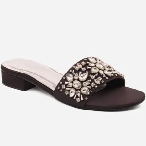 Women "HAYLEY" Full Decorated Slippers