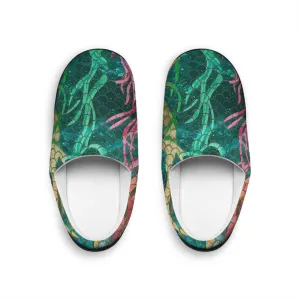 Women's Indoor Slippers - Mermaid Scale Net