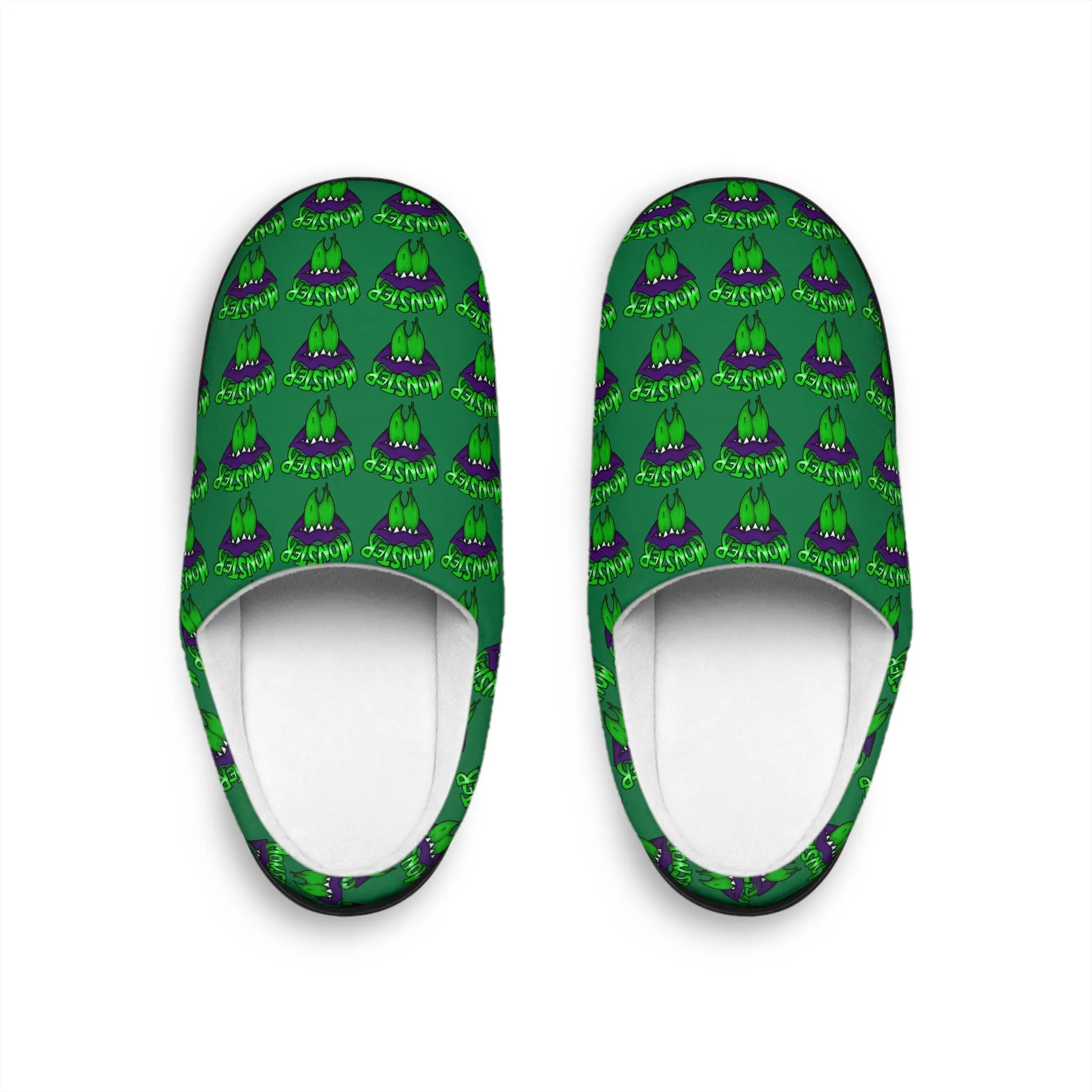 Women's Monster Lips Indoor Slippers